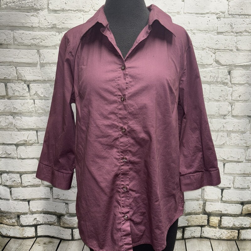 Zenana Outfitters, Burgundy, Size: Large