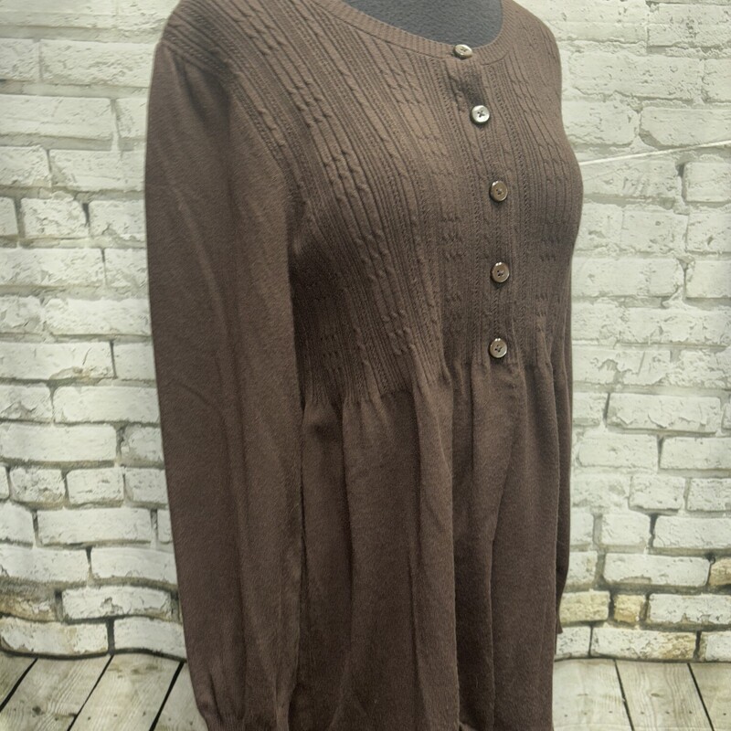 Apt 9, Brown, Size: 1X