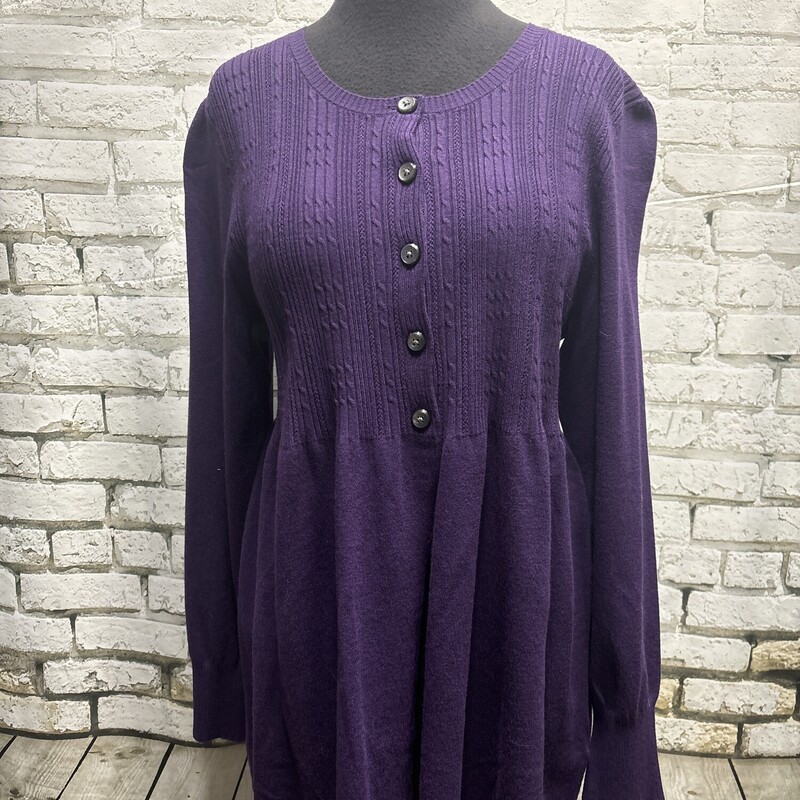 Apt 9, Purple, Size: 1X