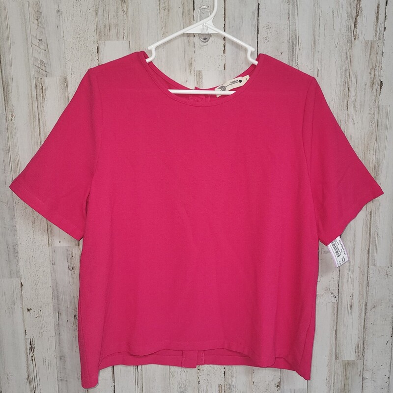 L Hot Pink Cropped Top