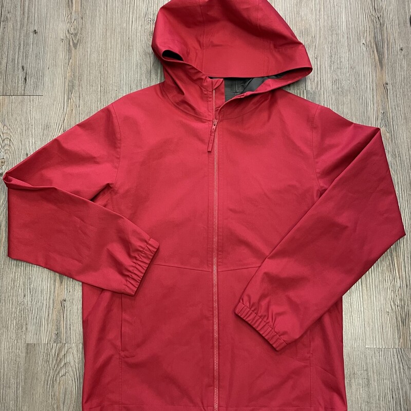 Uniqlo Rain Jacket, Red, Size: 13Y