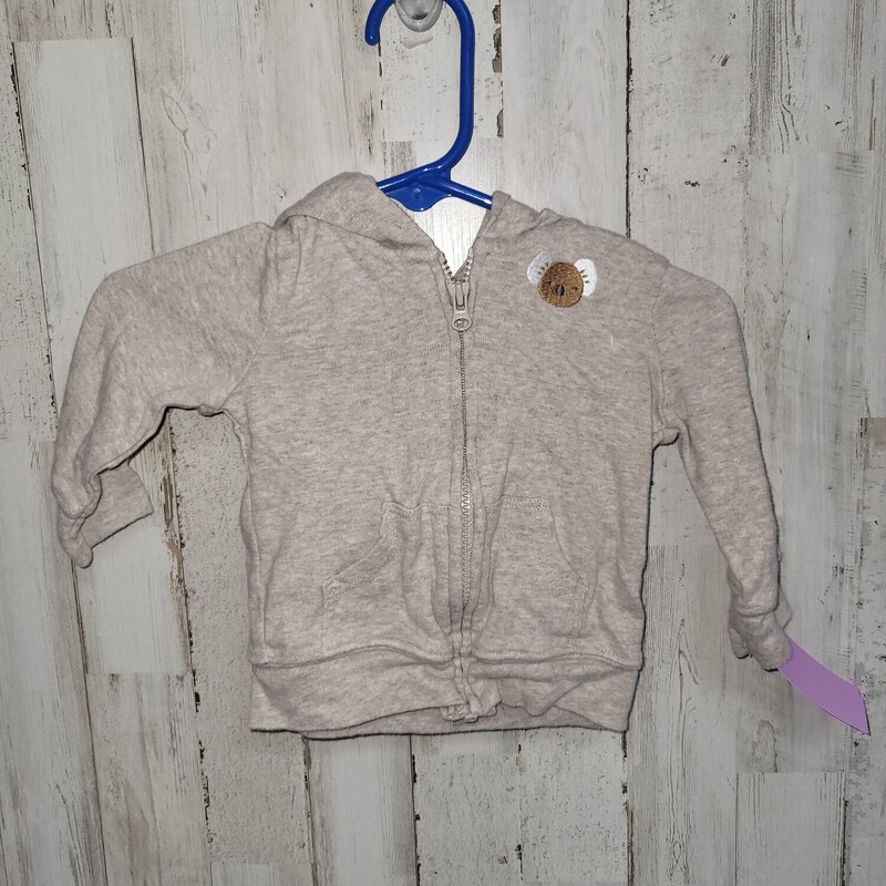 0/3M Tan Koala Jacket, Tan, Size: Boy 0-9m