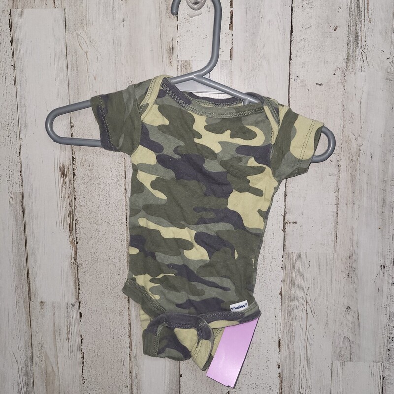 NB Camo Onesie