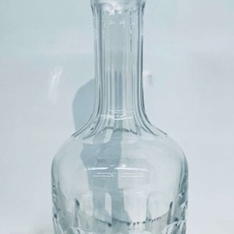 Glass Bottle Decanter
Clear
Size: 4 x 11.5H