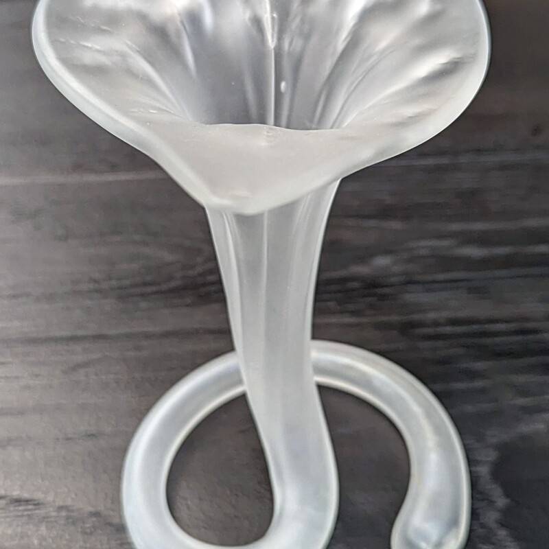 Frosted Calla Lily Vase
White
Size: 5.5 x 7H