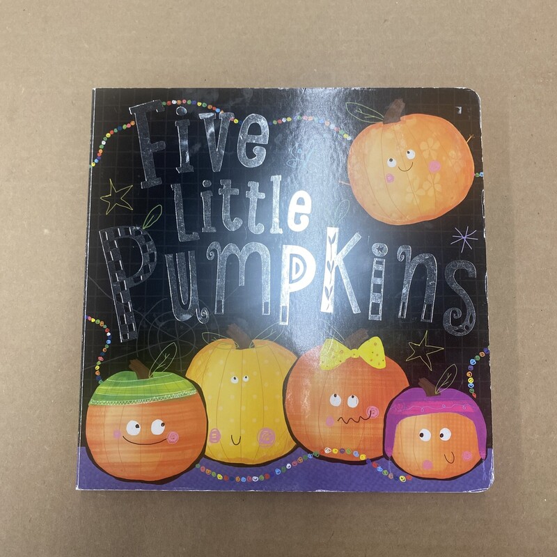 Five Little Pumpkins, Size: Board, Item: Book