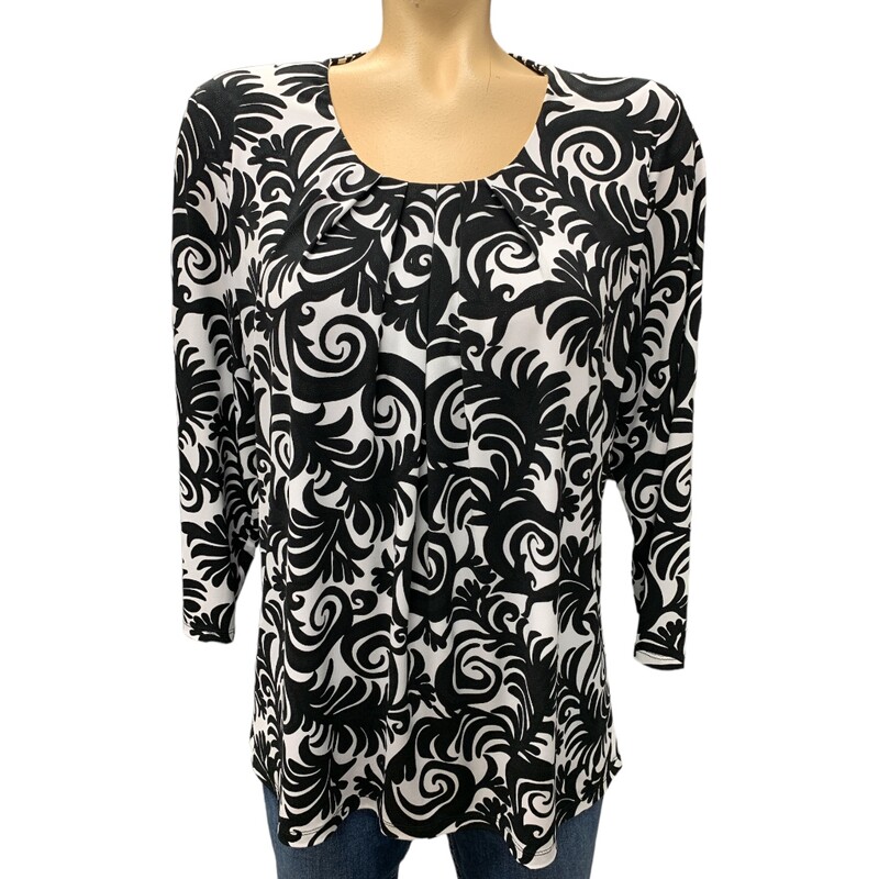 TanJay, Blk/whit, Size: L