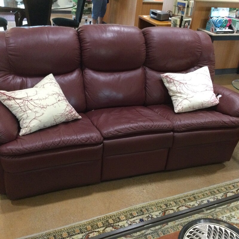 Maroon Reclining