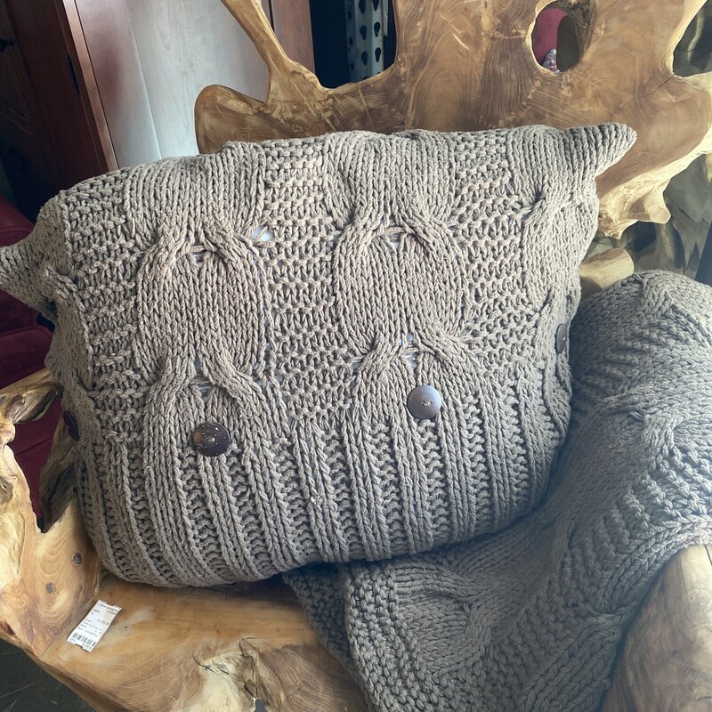 Knit Euro Pillow