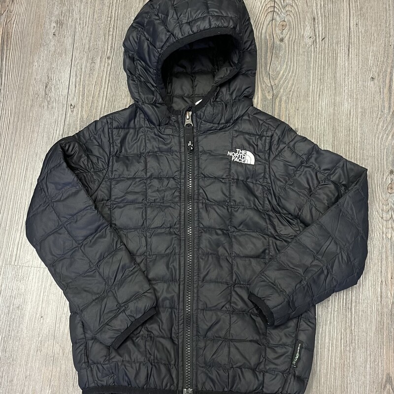 North Face  Thermoball Puffer  Jacket, Black, Size: 4Y