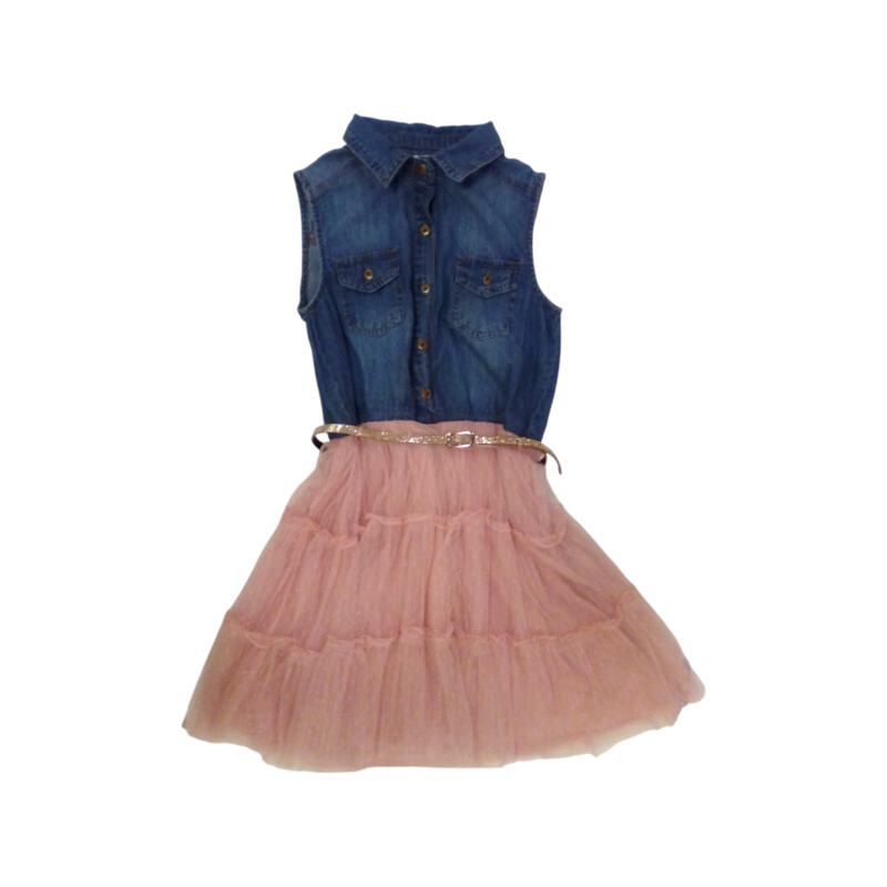 Dress (Jean/Pink)