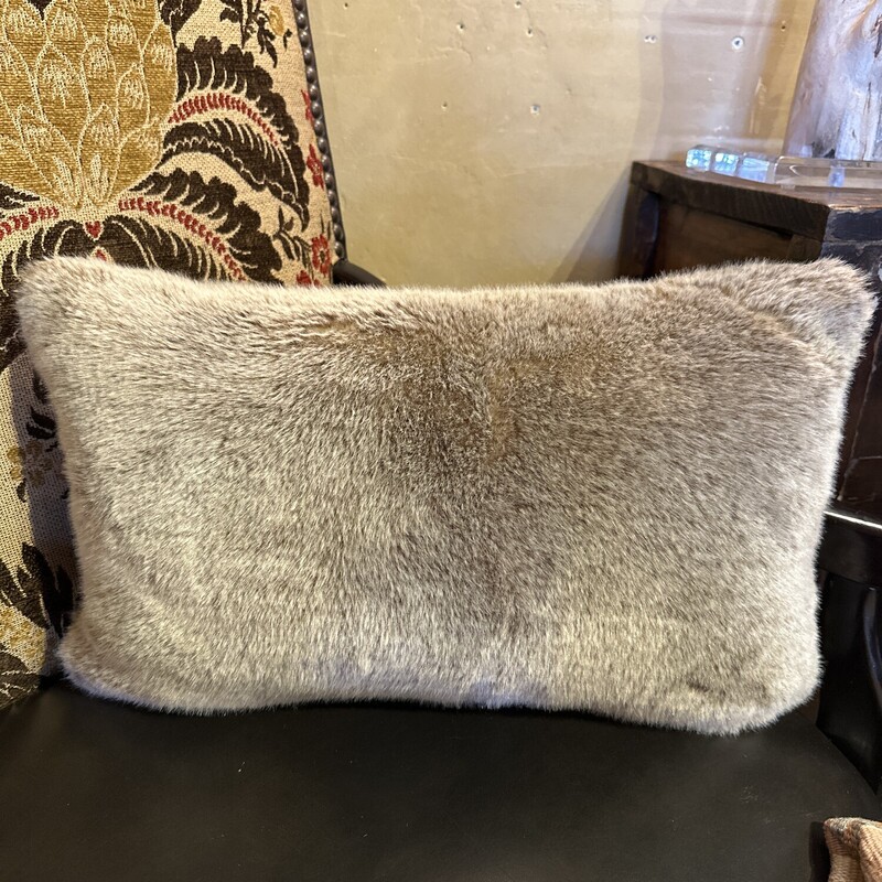 RH Faux Fur Bolster