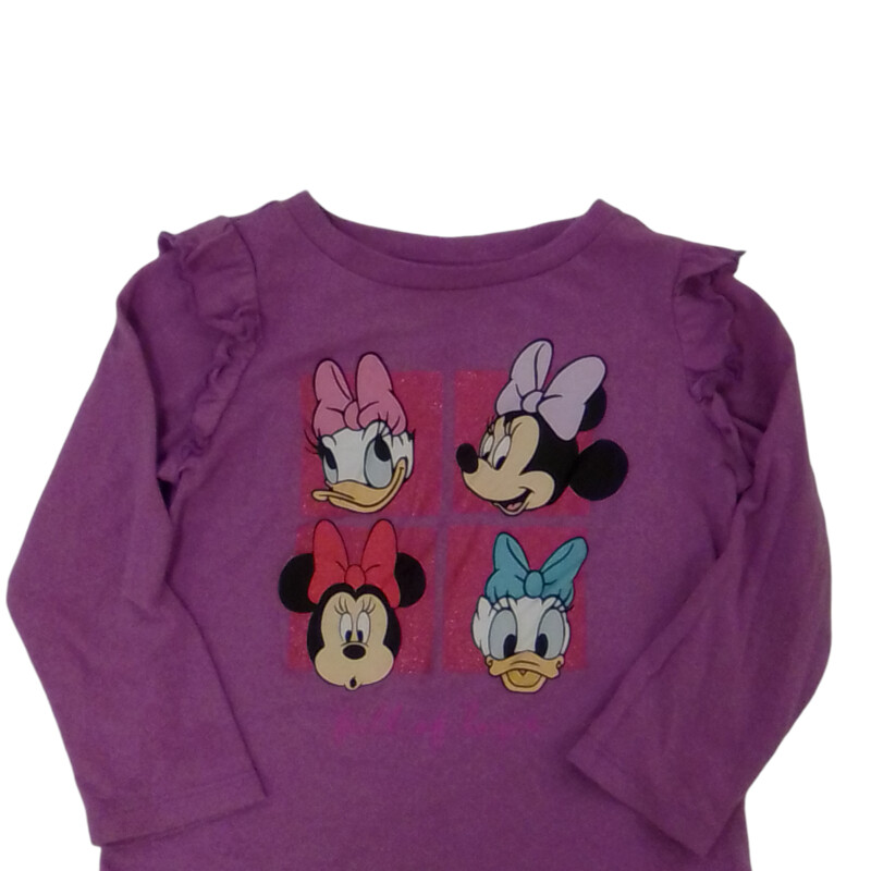 Shirt: Minnie/Daisy Purpl