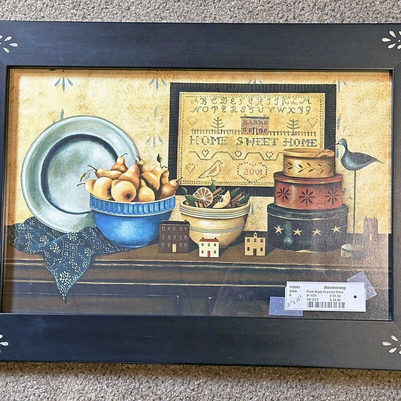 Prim Style Framed Print

Primitive style framed print.

Size: 21 in wide  X 15 in high