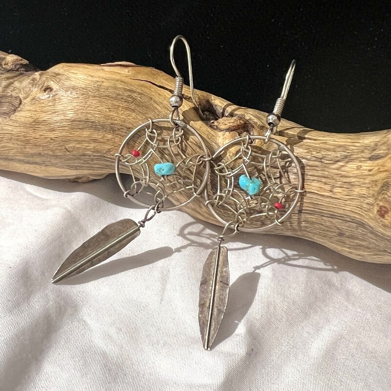 Dreamcatcher earrings