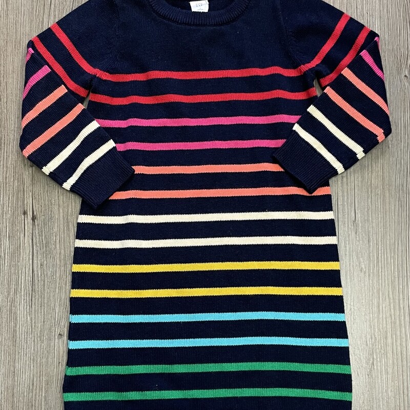 Gap Knit Dress LS, Multi, Size: 4Y
NEW