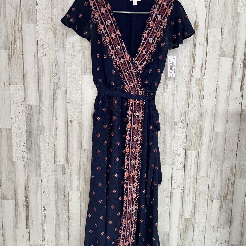 XS Navy Wrap Dress, Navy, Size: Ladies XS