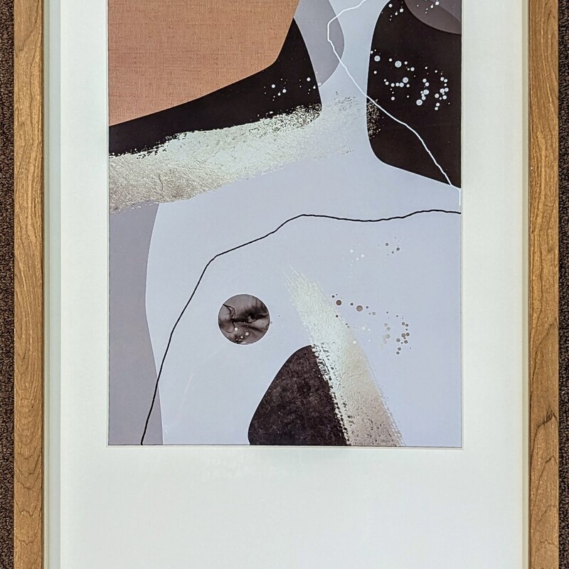 Abstract Space Framed Art
Black White Tan
\\Size: 16x23.5H