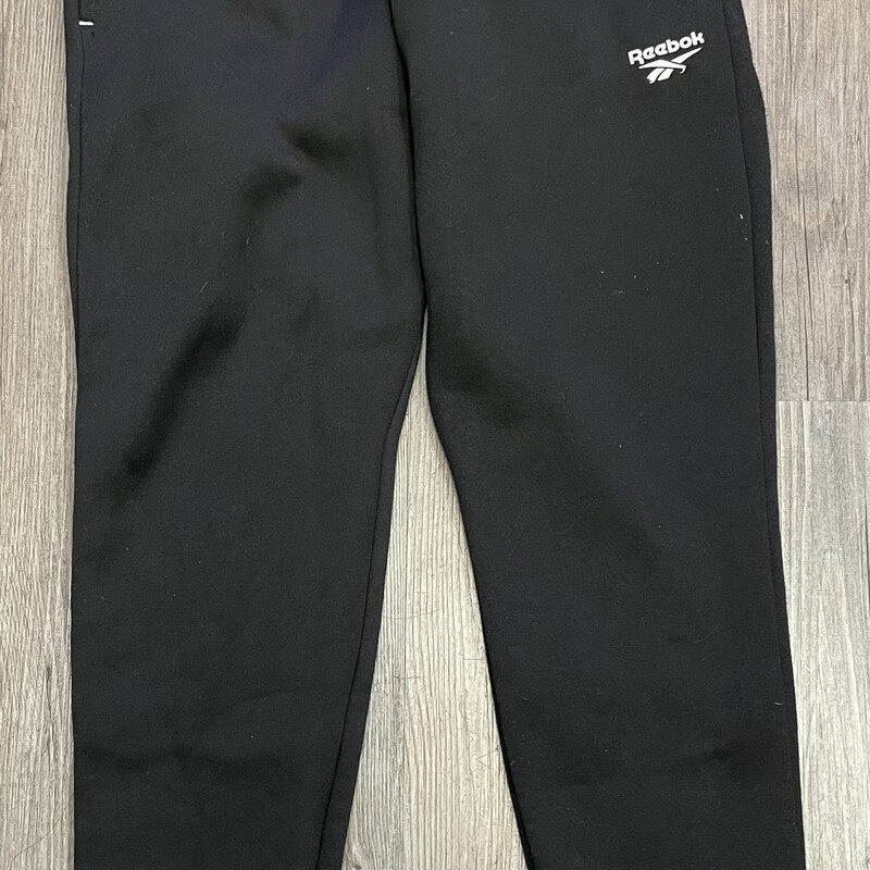 Reebok Jogger Pants, Black, Size: 10-12Y