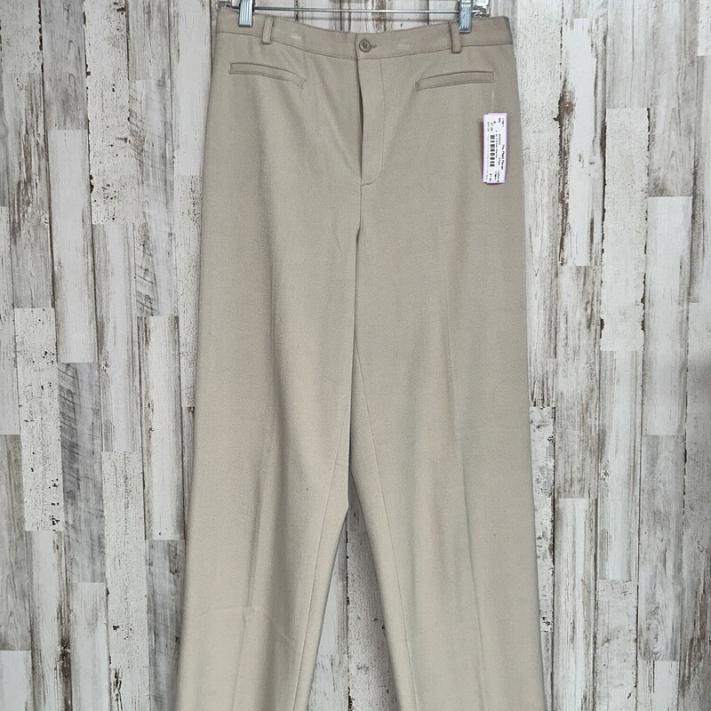 Sz 8 Khaki Slacks, Khaki, Size: Ladies M