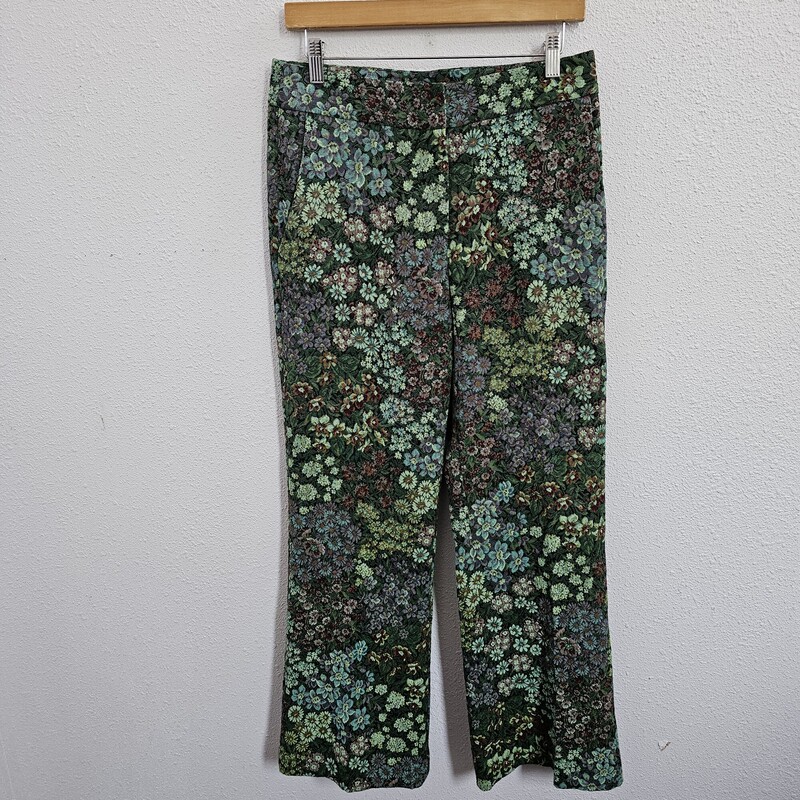 Smythe Floral Print $450, GrnPrnt, Size: 28/6