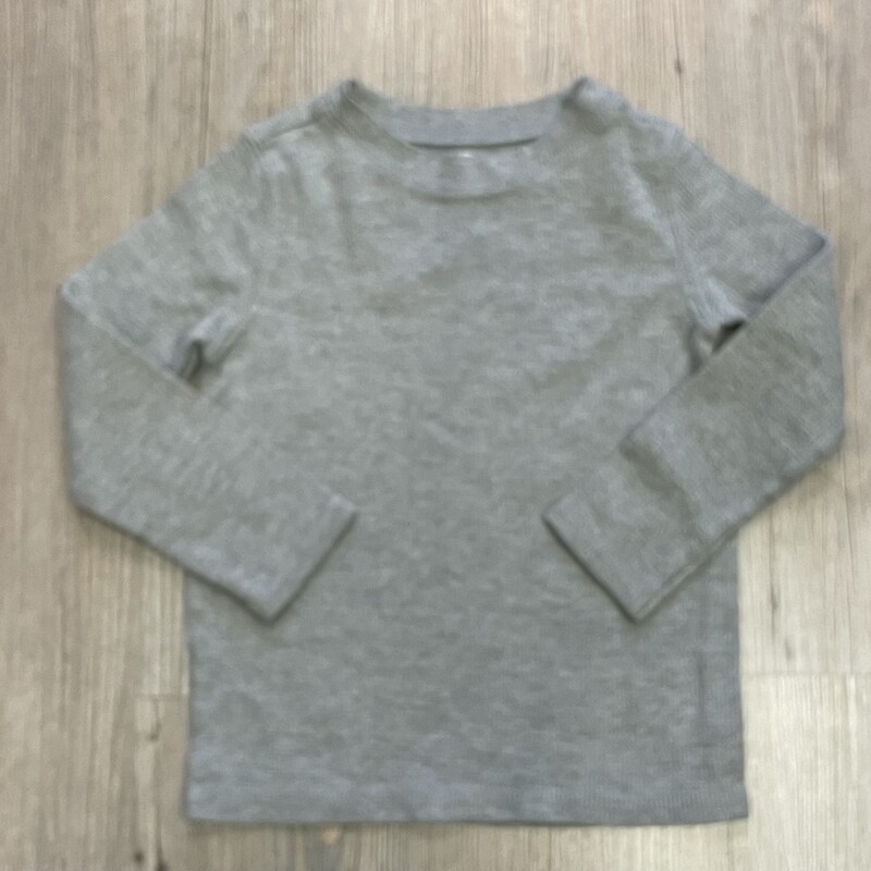 Old Navy LS Tee, Grey, Size: 3Y