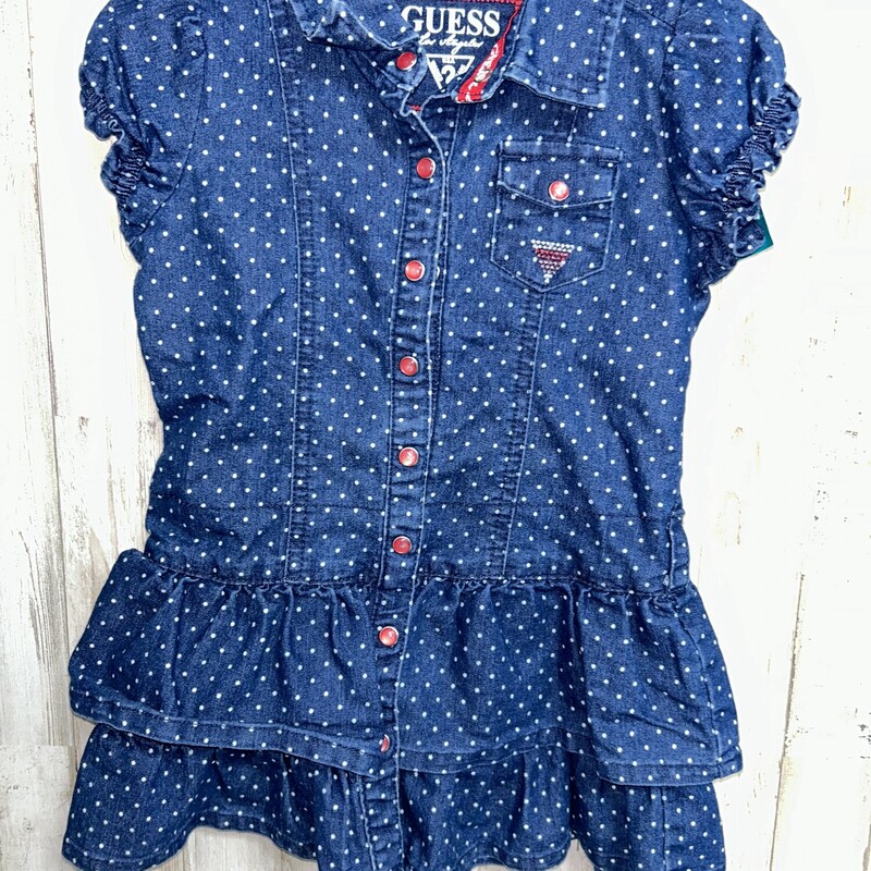 3T Denim Dotted Tunic