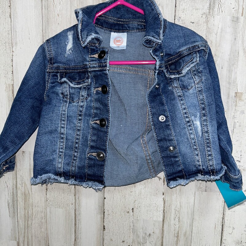 12M Distress Denim Jacket