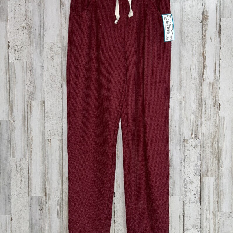 10/12 Red Waffle Joggers