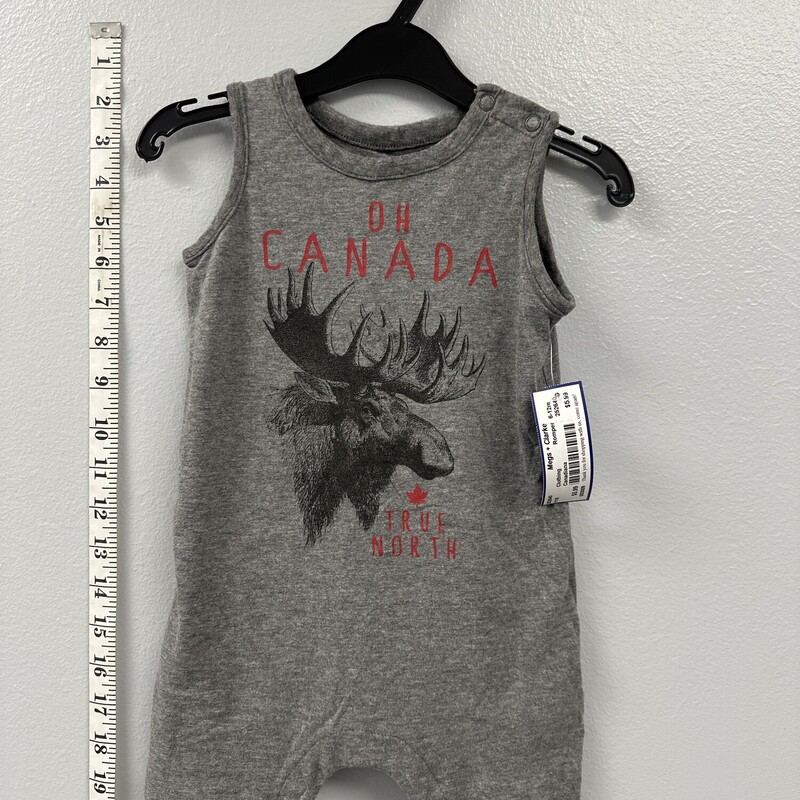 Canadiana, Size: 6-12m, Item: Romper