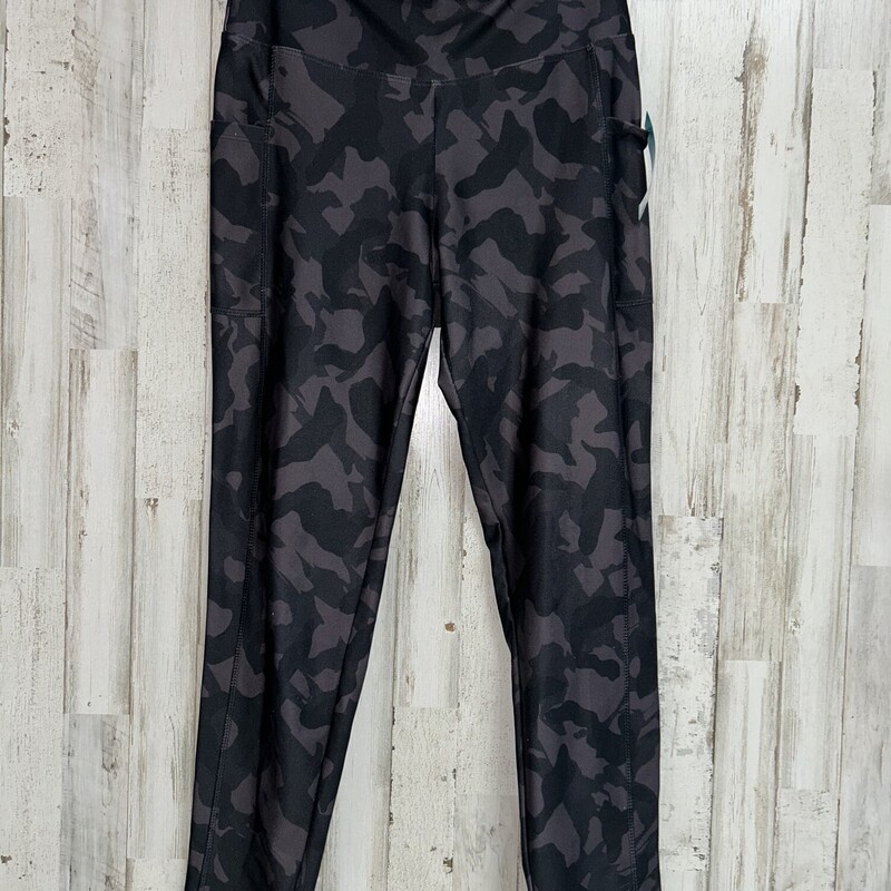 L Black Camo Leggings