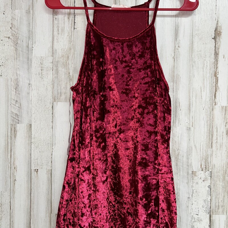 S Red Velvet Cold Shoulde, Red, Size: Ladies S