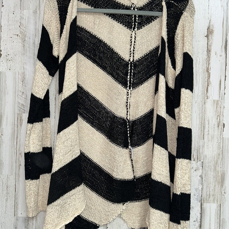 S/M Tan Stripe Knit Cardi