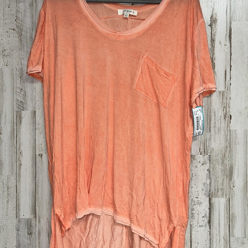 1X Orange Pocket Top, Orange, Size: Ladies XL