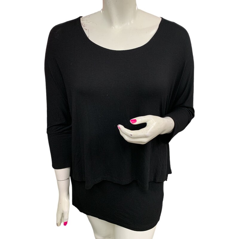 Shannon Passero Top, Black, Size: L