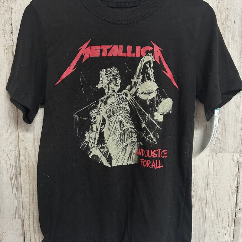 5T Black Metallica Tee