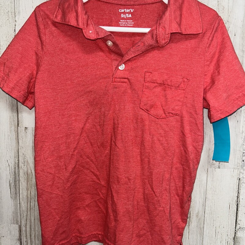 5T Red Pocket Polo