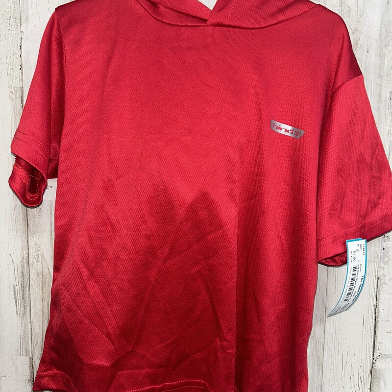 5/6 Red Gym Hooded Tee