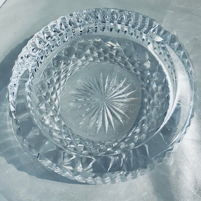 Waterford Ashtray
Clear Size: 6 x 1.5H