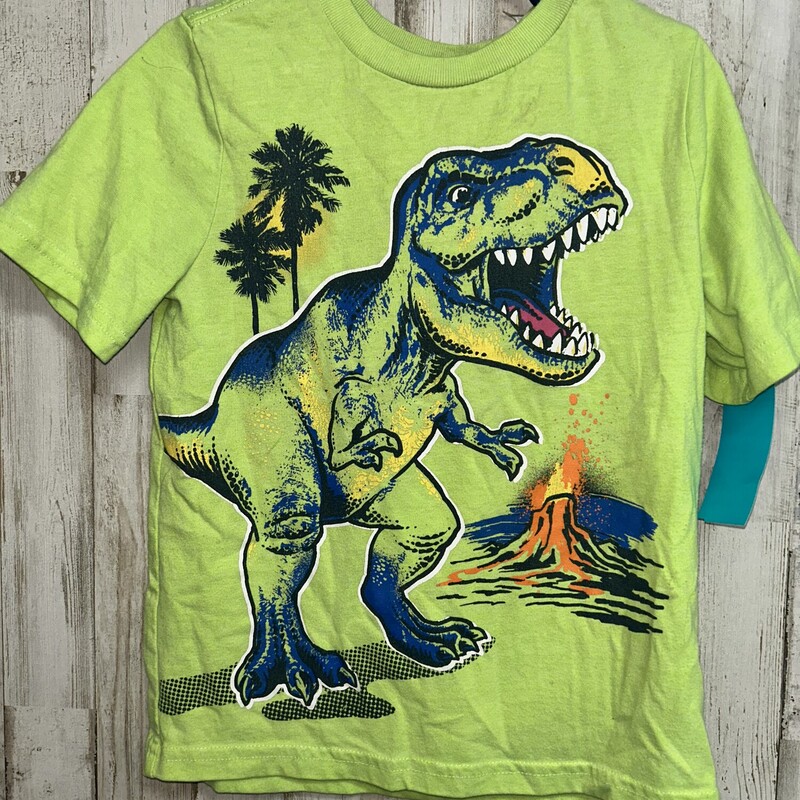 6 Lime Dino Tee