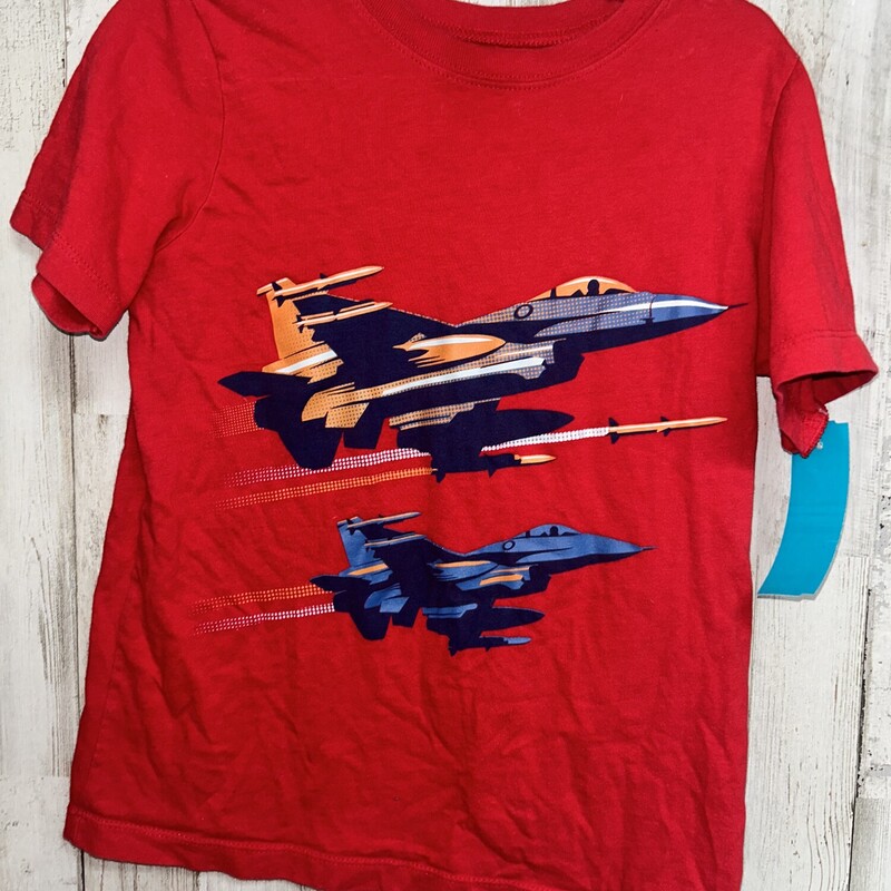 6 Red Air Plane Tee