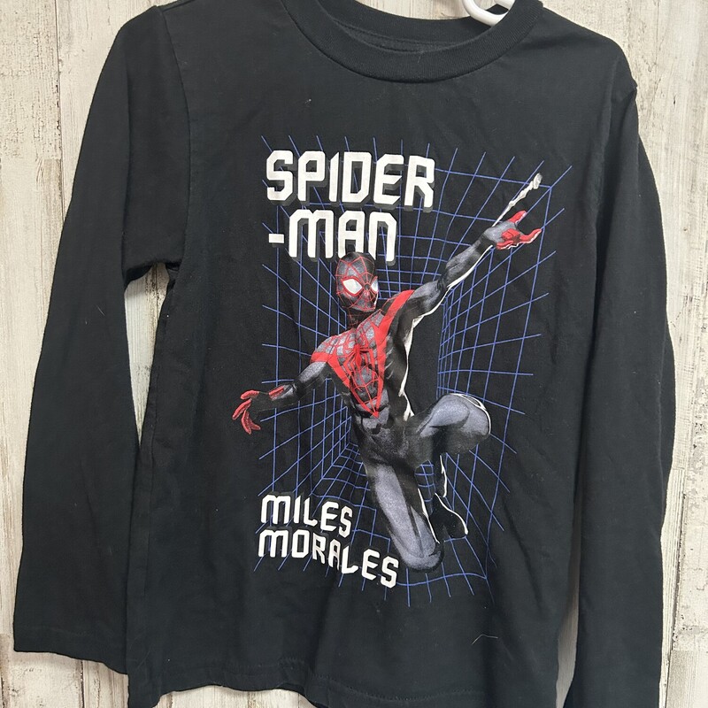 4/5 Miles Morales Tee, Black, Size: Boy 2T-4T