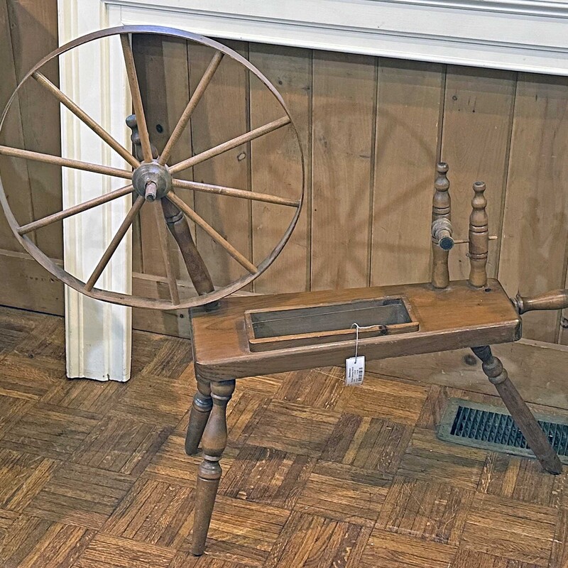 Decorative Spinning Wheel
45 In Wide x 35 In Tall