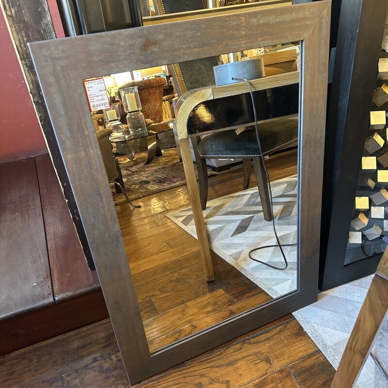 Patina Metal Mirror