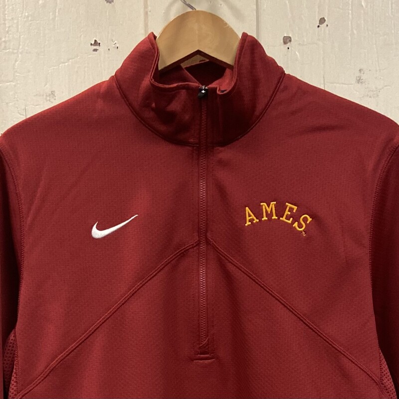 Red ISU Ames 1/4 Zip