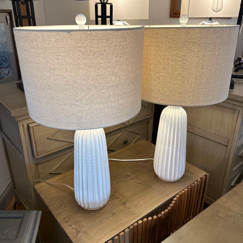 White Table Lamp