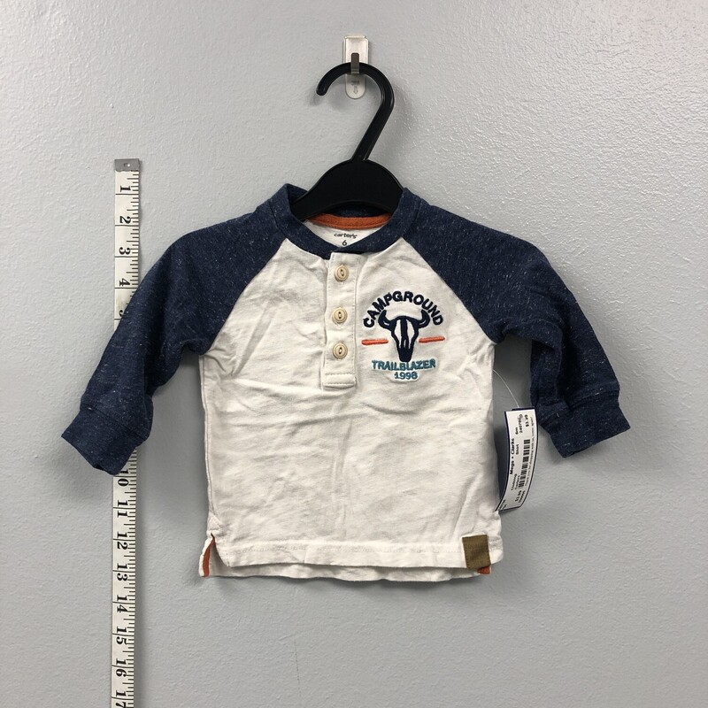 Carters, Size: 6m, Item: Shirt