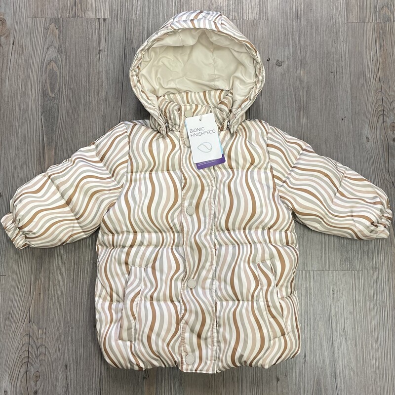 Rylee+cru Winter Jacket, Multi Retro Waves, Size: 6-12M
NEW With Tag