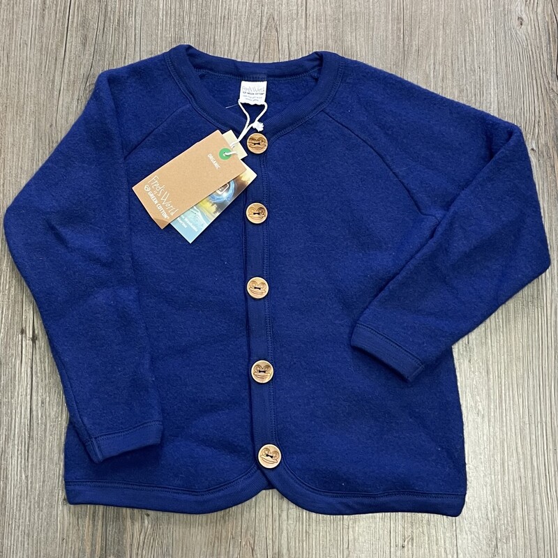 Freds World Wool Fleece Jacket, Blue, Size: 4-5Y
NEW With Tag