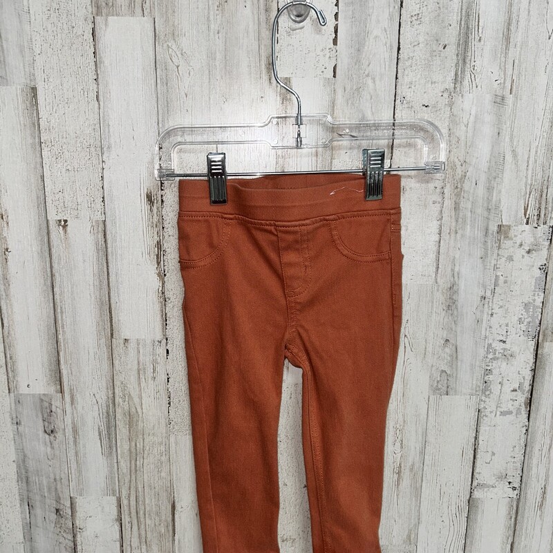 18M Rust Jeggings, Orange, Size: Girl 18-24